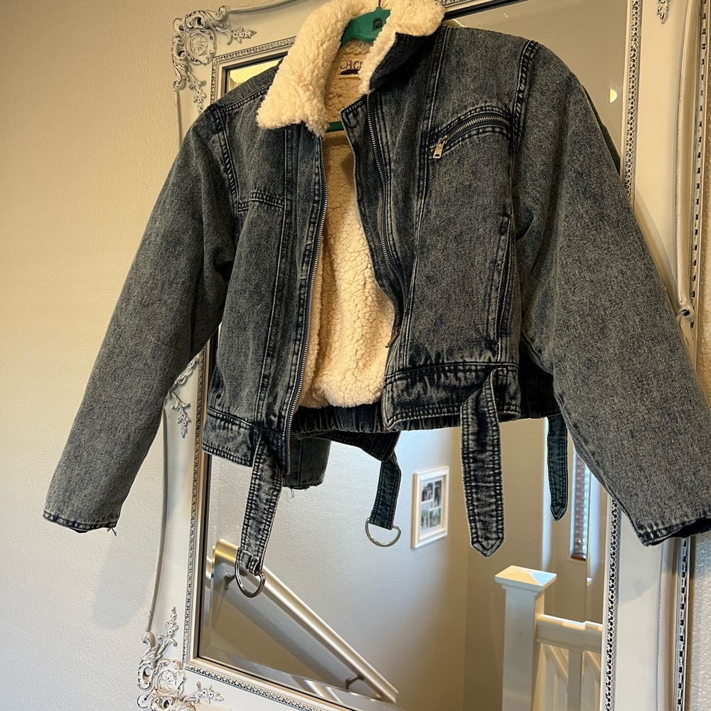 Jean Sherpa jacket